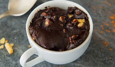 Chocolate Nut Cookie in a Mug