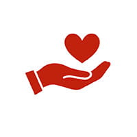v Give today icon